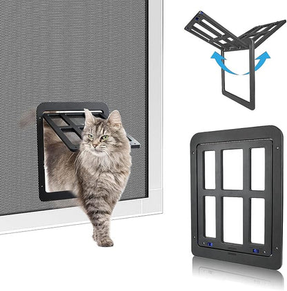 PETLESO Small Pet Door for Screen & Sliding Doors by PETLESO