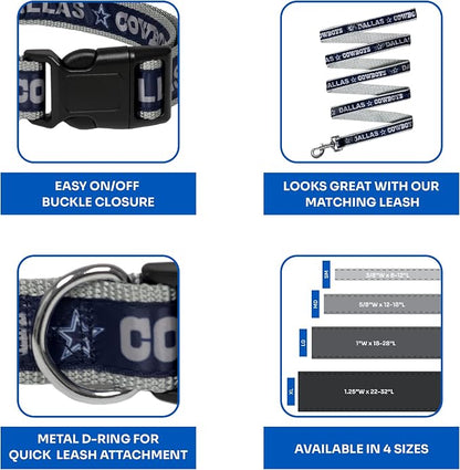 Dallas Cowboys NFL Dog & Cat Collar - Image 6