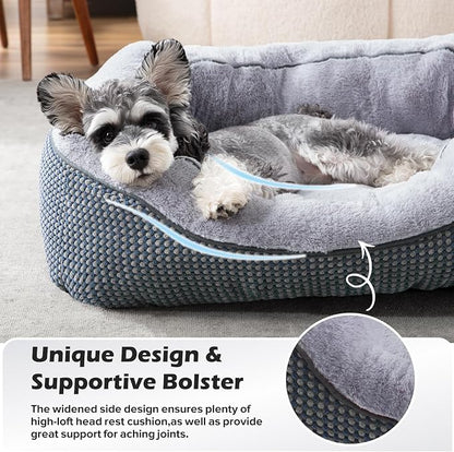 INVENHO Dog Bed Medium Size, Orthopedic Warming Soft Calming Sleeping Durable - Image 4