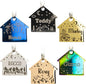 Personalized Dog Tag with 5 Lines of Custom Deep Engraved Durable Stainless by PetANTastic