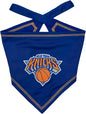 Pets First NBA New York Knicks TIE Bandana, Size Large/X-Large. Dog Bandana by PETSFIRST