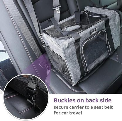 Pet Carrier for Small Cats Dogs, Dog Carrier Travel Bag - Image 6