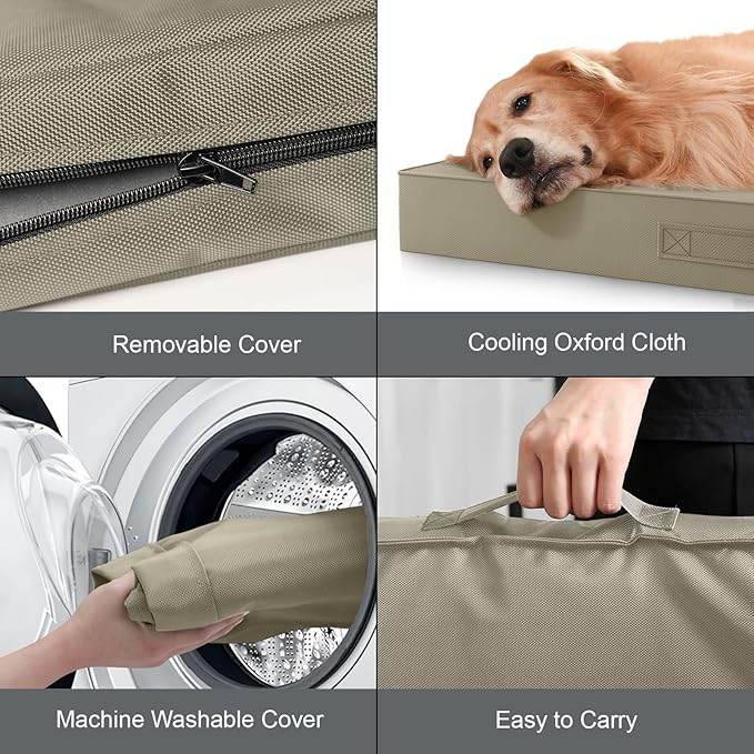 Outdoor All Weather XL Dog Bed, Waterproof Pet Bed - Image 6
