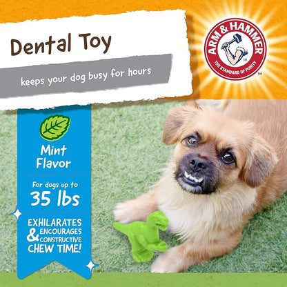 Arm & Hammer for Pets Nubbies Dental Toys T-Rex Dental Chew Toy for Dogs Best - Image 5