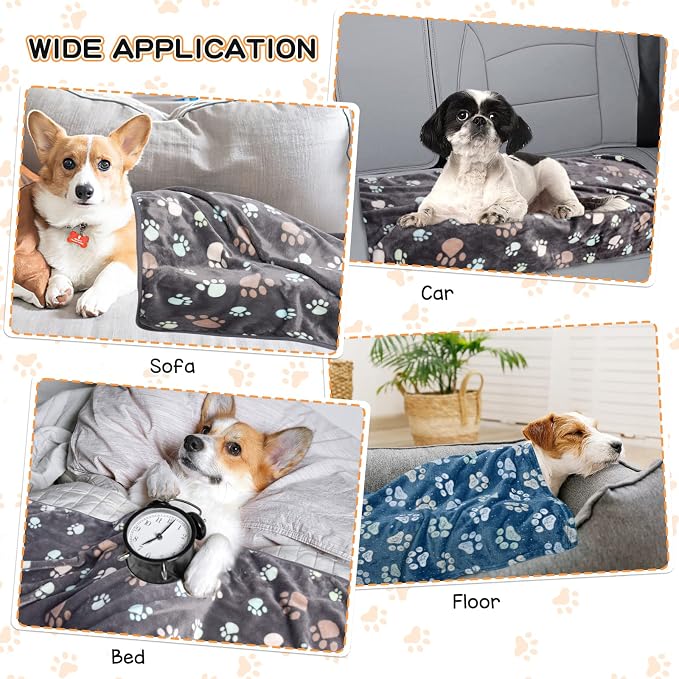 Rezutan Dog Blankets for Large Dogs, Premium Cat Flannel Blanket Washable - Image 6