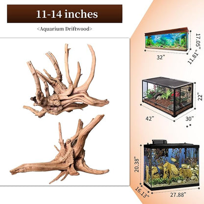 majoywoo Natural Large Driftwood - Image 2