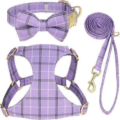 Beirui Cute Extra Small Dog Harness Collar and Leash Set by Beirui