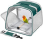 Suertree Small Bird Carrier, Large Window Travel Cage by Suertree
