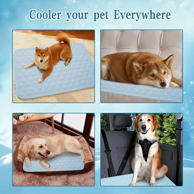 Cooling Mat for Dogs Thicken Pad for Cats, Rabbit&Medium, Large Dogs Internal - Image 7