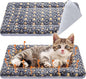 VitalCozy 2 Pack Self Warming Cat Mat Self Heating Pad Bed Reversible Machine by VitalCozy
