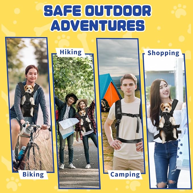 Dog Backpack Carrier, Legs-Out Front Carrier - Image 5