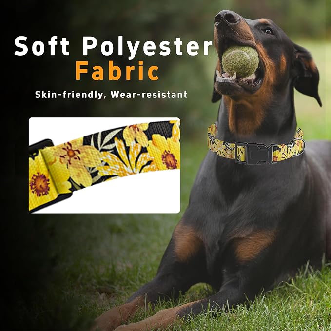 Adjustable Soft Pattern Pet Collar - Image 4