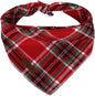 Lionet Paws Christmas Dog Bandana Washable Cotton Handkerchief Scarf Triangle by lionetpaws