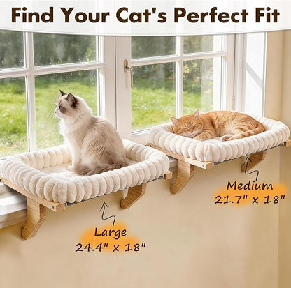 Cloud-Cuddle Cat Perch for Window Sill - Image 8