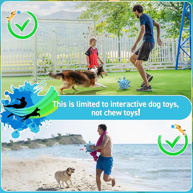 QDAN Dog Soccer Balls Toys : Premium Dog Soccer Ball - Image 6