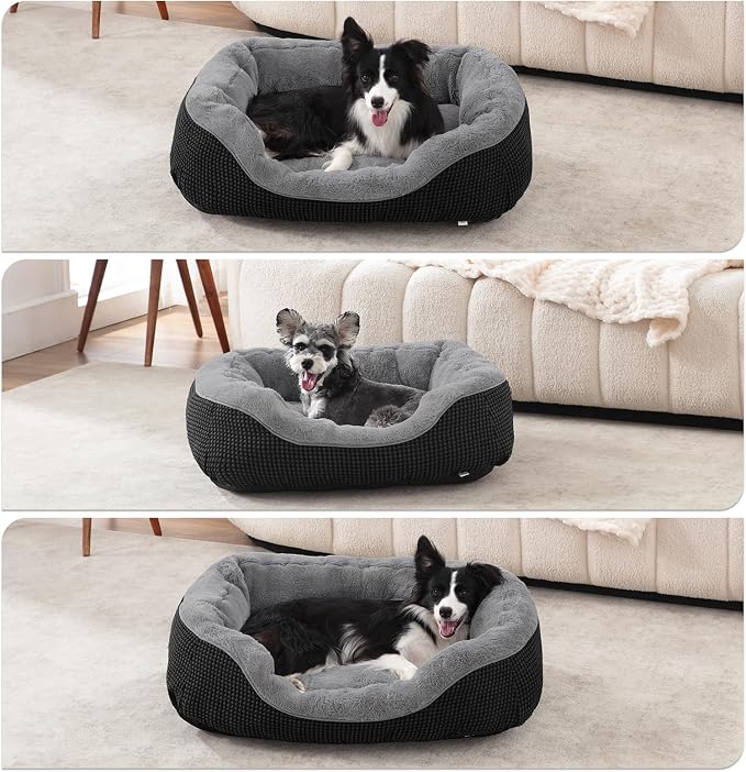 INVENHO Small Dog Bed Orthopedic Warming Soft Calming Sleeping Durable - Image 8