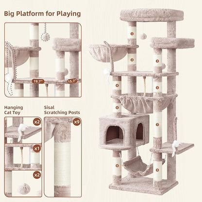 Cat Tree, Cat Tower for Large Cats - Image 4