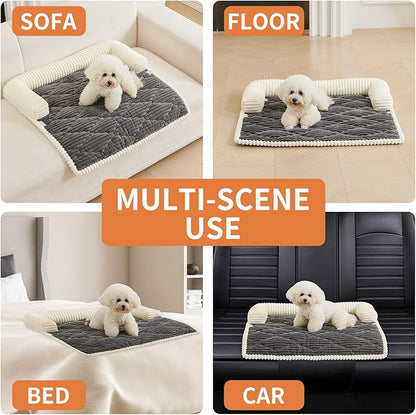 HAOMAIJIA Dog Couch Bed for Small Dogs, Non Slip Pet Couch Covers for Sofa - Image 6
