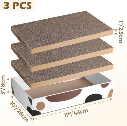 ComSaf Cat Scratcher Cardboard Indoor - Image 2