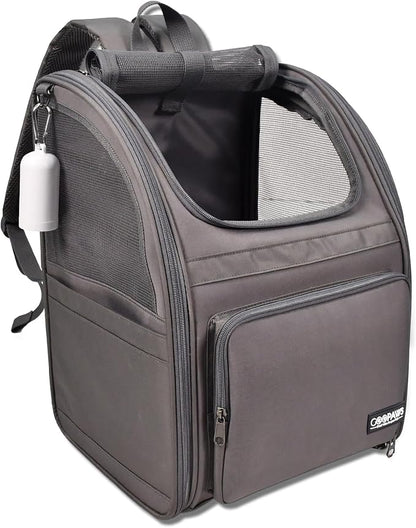 Jespet Pet Backpack Carrier for Small Dog, Soft Carrier Backpack Ideal for by JESPET