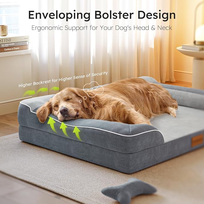 Extra Large Dog Bed, Orthopedic XL Dog Bed - Image 4