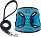 BOOMIBOO Dog Harness with Leash Set, No Pull Adjustable Reflective Step-in by BOOMIBOO