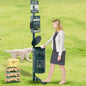 Qinyoung Pet Waste Station, Includes 600 Roll Bags, Dog Waste Station by Qinyoung