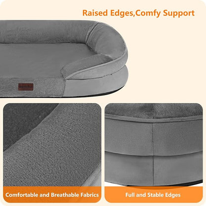 Dwanton Orthopedic Dog Bed for Large Dogs - Image 5