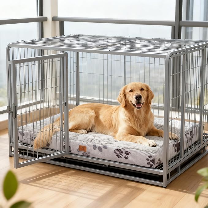 Waterproof Orthopedic Dog Bed for Extra Large Dogs 41x27x4 Inch - Image 9