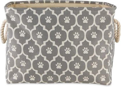 Bone Dry Pet Storage Collection Lattice Paw Print, Small Rectangle - Image 4