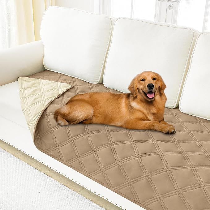 Smiry Waterproof Dog Bed Cover Blanket 40x70, Soft Reversible Pet Blanket by Smiry