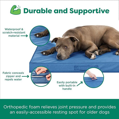 FurHaven Cooling Dog Bed – Medium Foam Mattress - Image 7