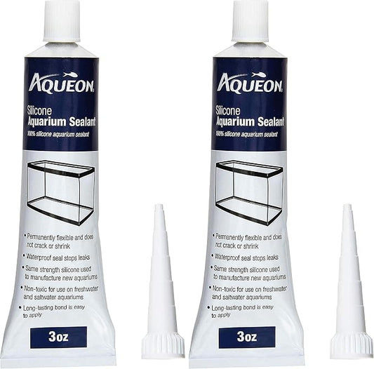 Aqueon Silicone Sealant Clear 3 Ounces by Aqueon