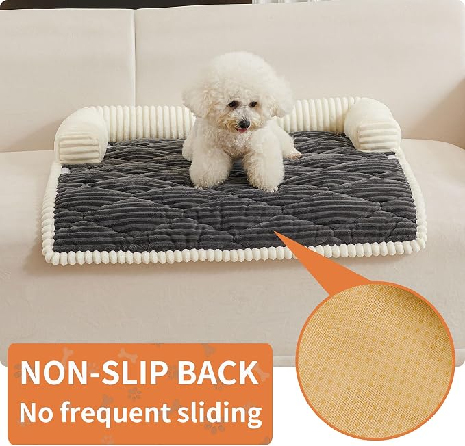 HAOMAIJIA Dog Couch Bed for Small Dogs, Non Slip Pet Couch Covers for Sofa - Image 3