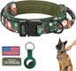DAGANXI Christmas Tactical Dog Collar, Adjustable Military Training Nylon Dog by DAGANXI