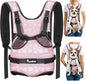 Pawaboo Pet Dog Front Carrier Backpacks, Legs Out Pet Carrier Backpack by Pawaboo