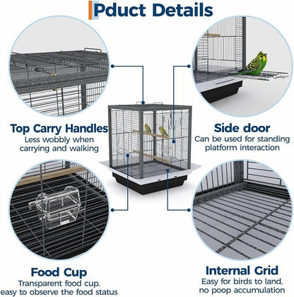 GarveeHome Small Bird Cage - Image 4