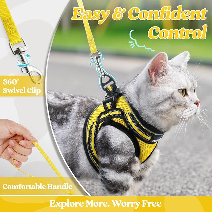 rabbitgoo Cat Harness and Leash Set - Image 7