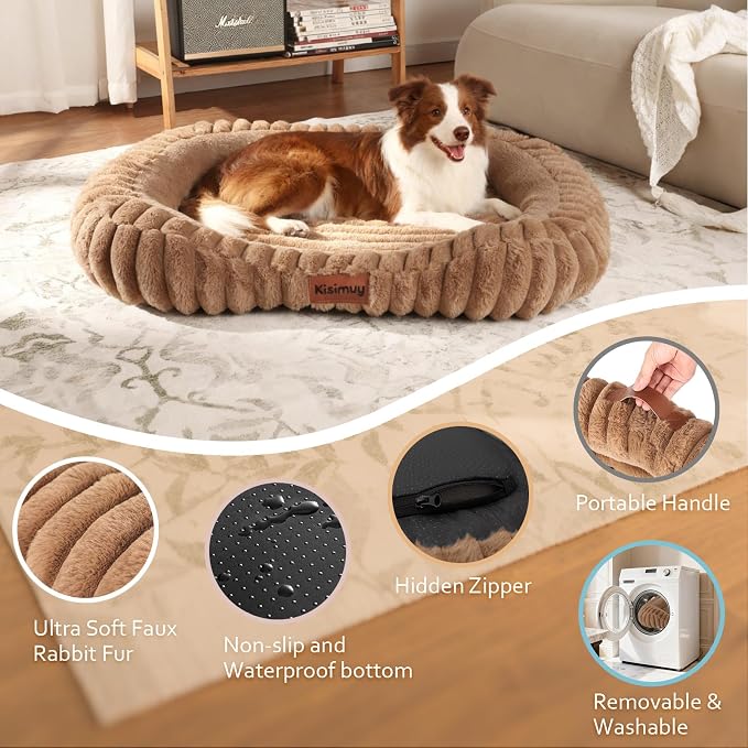 Dog Bed for Extra Large Dogs, Cute XL Dog Bed - Image 4