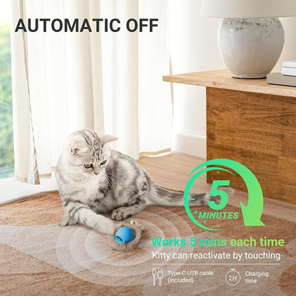 Interactive Cat Toys for Indoor Cats 2025 New Speedy Ball - Image 5