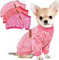 3 Pack Dog Sweaters for Small Dogs Girl Boy Winter Fleece Clothes Warm Soft Dog by BAOBICUTE