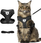 shudyear Summer cat Chest Harness and Leash, Anti-Escape Adjustable Soft mesh by Shudyear