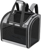Pecute Cat Backpack with Widened Interior Space, Upgraded Dog Backpack Carrier by pecute