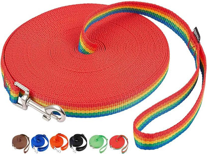 AmaGood Dog Training Leash Long Recall Training Agility Leash-15 ft 20 ft 30 ft by DOGLEASH