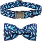 Elegant Little Tail Bowtie Dog Collar by Elegantlittletail