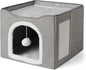 Amazon Basics Cat House 1 Story, Foldable Cat Condo by AmazonBasics