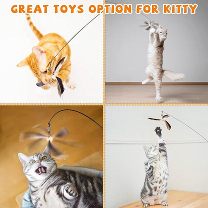 JXFUKAL Cat Wand Toys, Interactive Cat Toys - Image 4