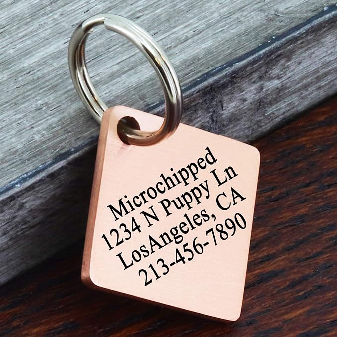 Ultra Joys Stainless Steel Pet ID Dog Name Tag - Image 3