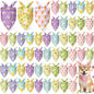 Weewooday 50 Pcs Easter Dog Bandanas Bulk by Weewooday