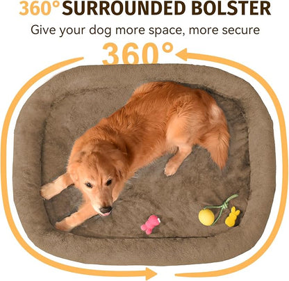 Orthopedic Waterproof Large Dog Bed: Memory Foam Washable Dog Bed - Image 4